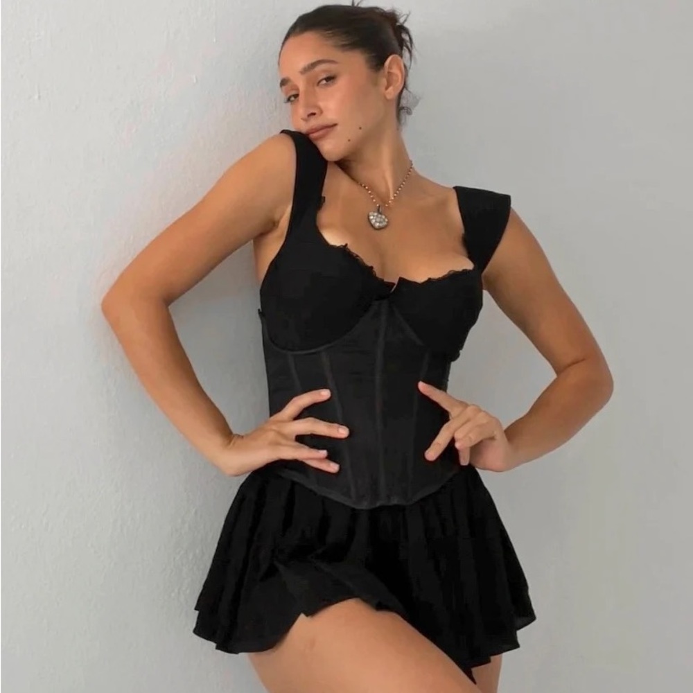 Vanessa Mooney The Elisabeth Romper Dress